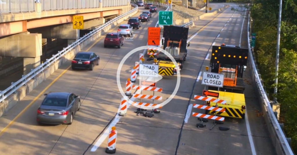 construction work zone