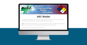 ARC welder workplace safety reading