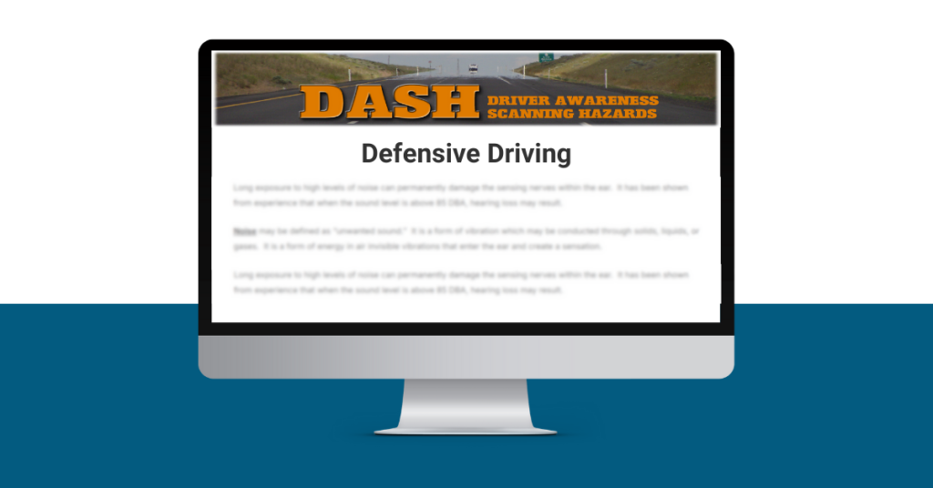 defensive driving safety reading