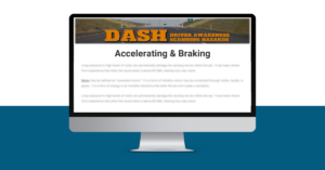 Accelerating and braking driver safety