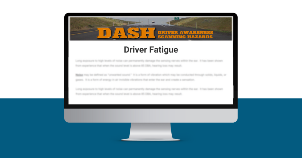 Driver Fatigue