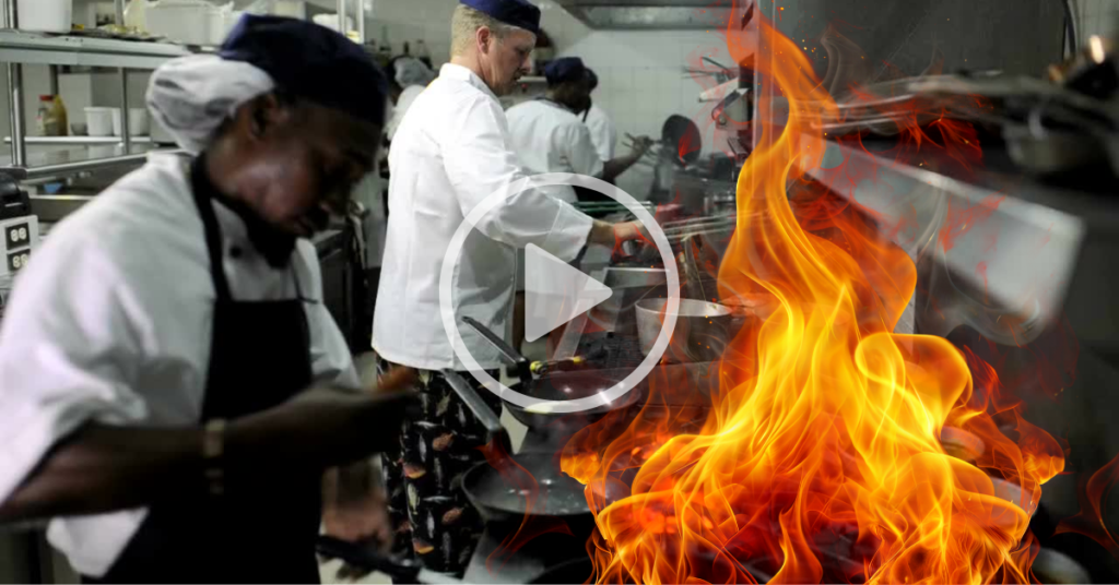 Restaurant fire prevention and suppression safety training video