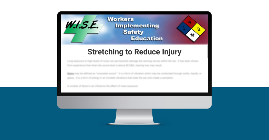 Stretching to Reduce Injury safety reading