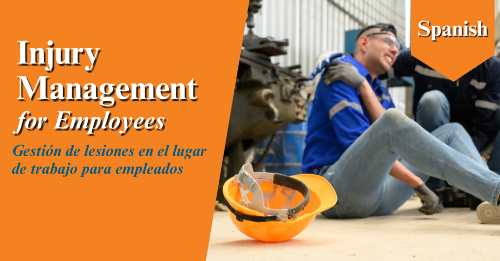 Injury Management for Employees Safety Video Spanish